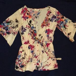 Floral romper!